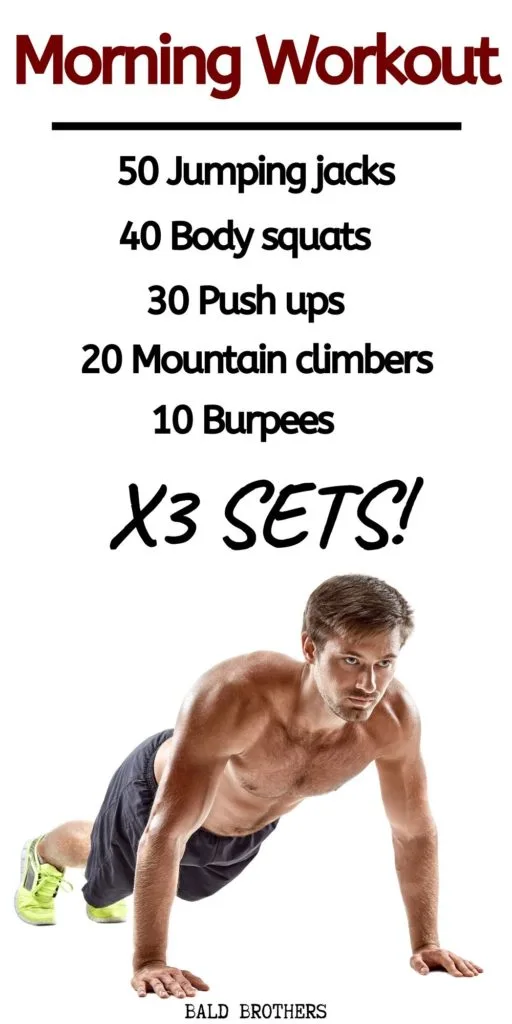 Best Morning Workouts For Men Graphics