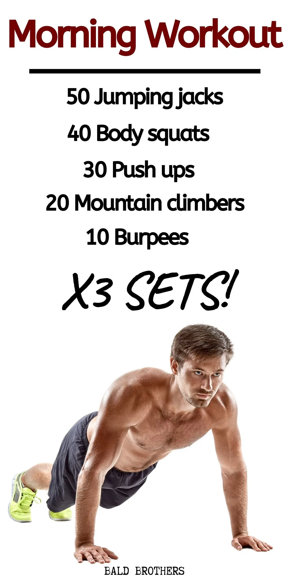 Best Morning Workouts For Men Graphics