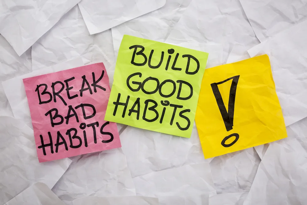 change a bad habit