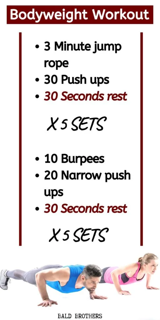 Bodyweight discount morning workout