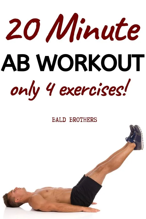 4 Exercise Home Ab Workout You Can Do Everyday The Bald Brothers