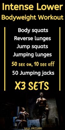 lower bodyweight workout