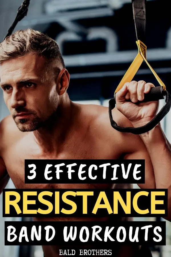 Men's resistance hot sale band workout