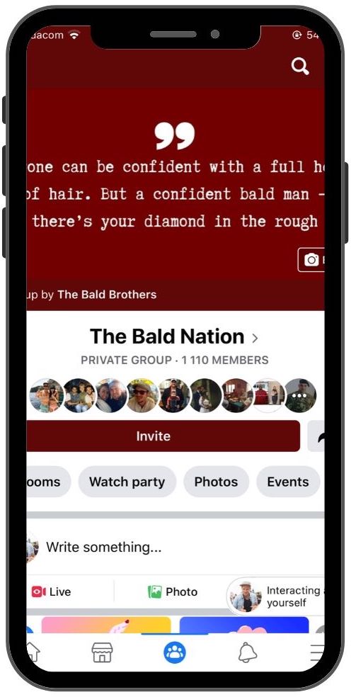 The Bald Bible Phone