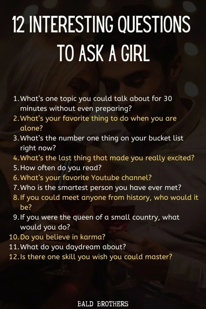 93 Questions To Ask A Girl You Like That Aren't Boring