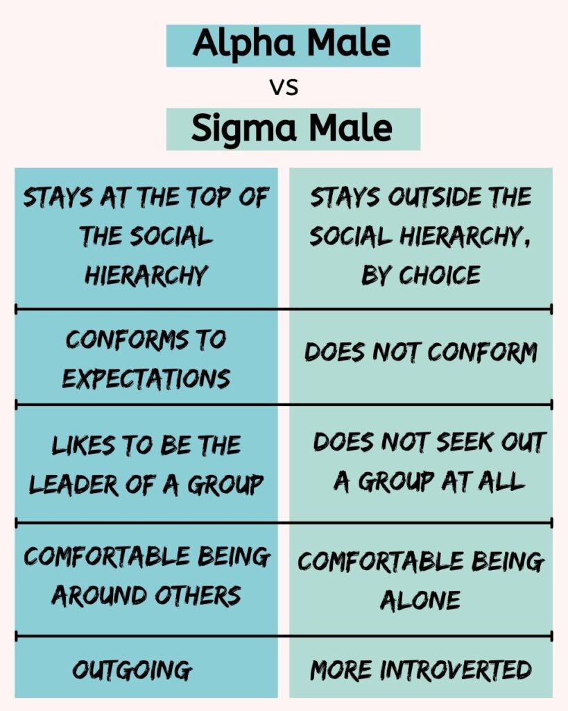 sigma vs alpha personality